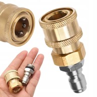 ROSFIX Adapter Quickcouple QC14, dvostruki spoj 1/4"